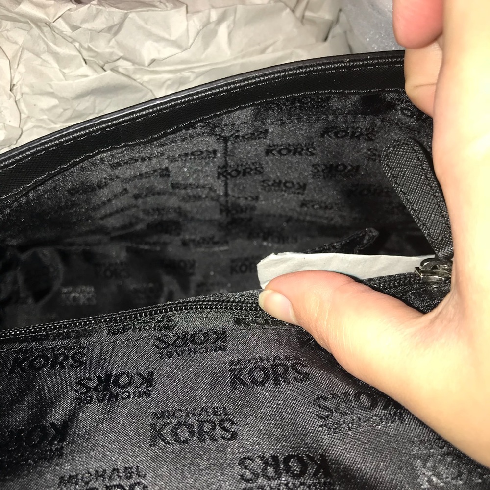 Sold!Michael Kors Calli Black Jewel Medium Satchel - Picture 6 of 7